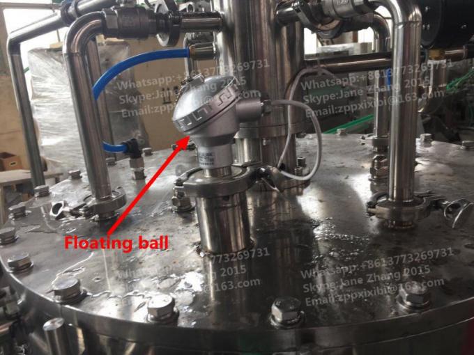 Frisdranken Bottelarij/de Flessenwasmachine van het Gas Vloeibare Glas 3